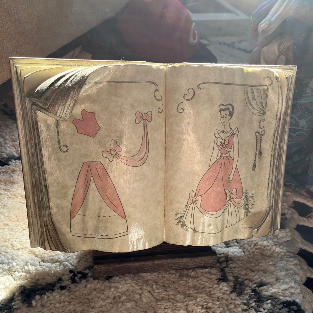 Disney Cinderella’s  Sewing Book w/ COA